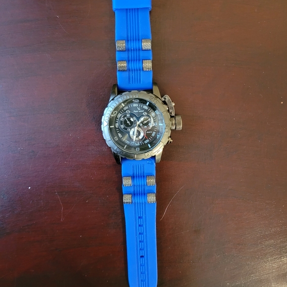 New Men's Blue V6 Super speed Watch - Picture 4 of 4